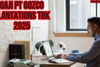 Gaji Pt Gozco Plantations Tbk 2025